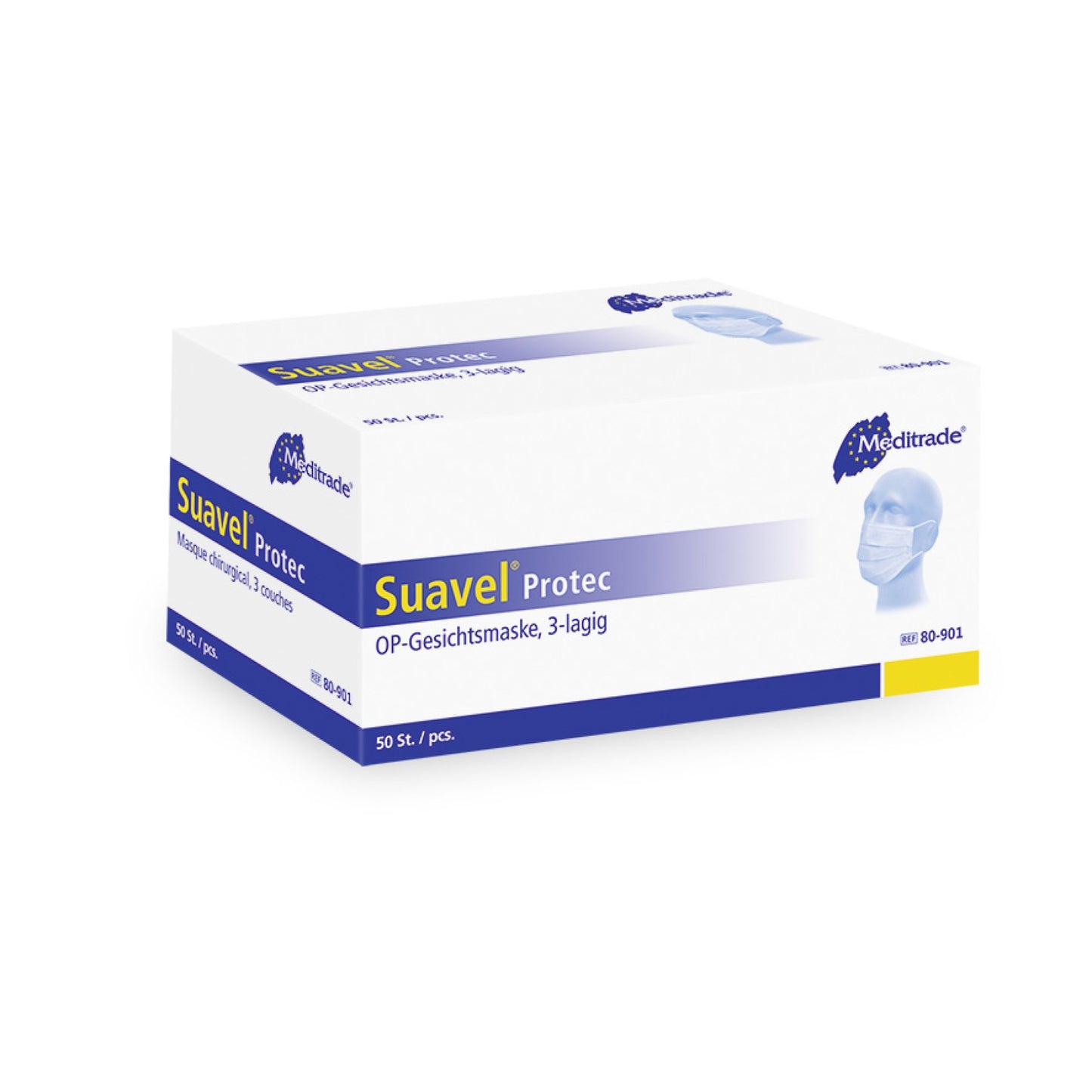 Meditrade Suavel® Protec medical disposable face mask 