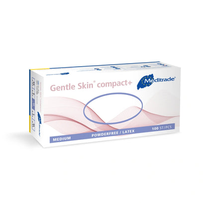Meditrade Gentle Skin® compact Latex Einmalhandschuh