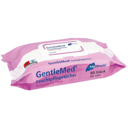 Meditrade Feuchtpflegetücher, Packung mit 80 Stück