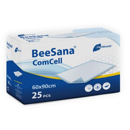 BeeSana® Comcell Bettschutzeinlagen 60x90 cm aus Zellulose-Papier