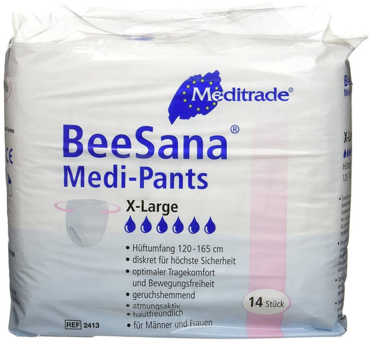 Meditrade BeeSana Medi-Pants Diskrete Einweghose Inkontinenzhöschen